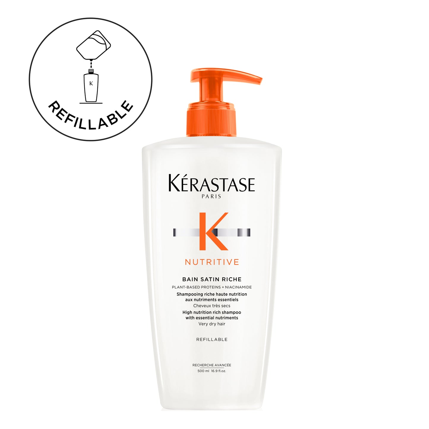 NUTRITIVE BAIN SATIN RICHE 500ml