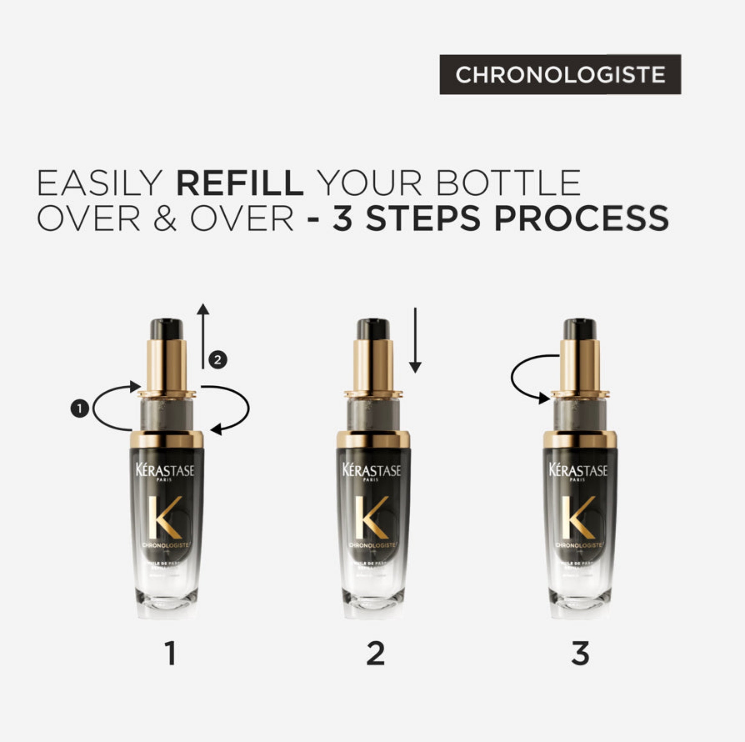 CHRONOLOGISTE REFILLABLE HAIR OIL 75ml