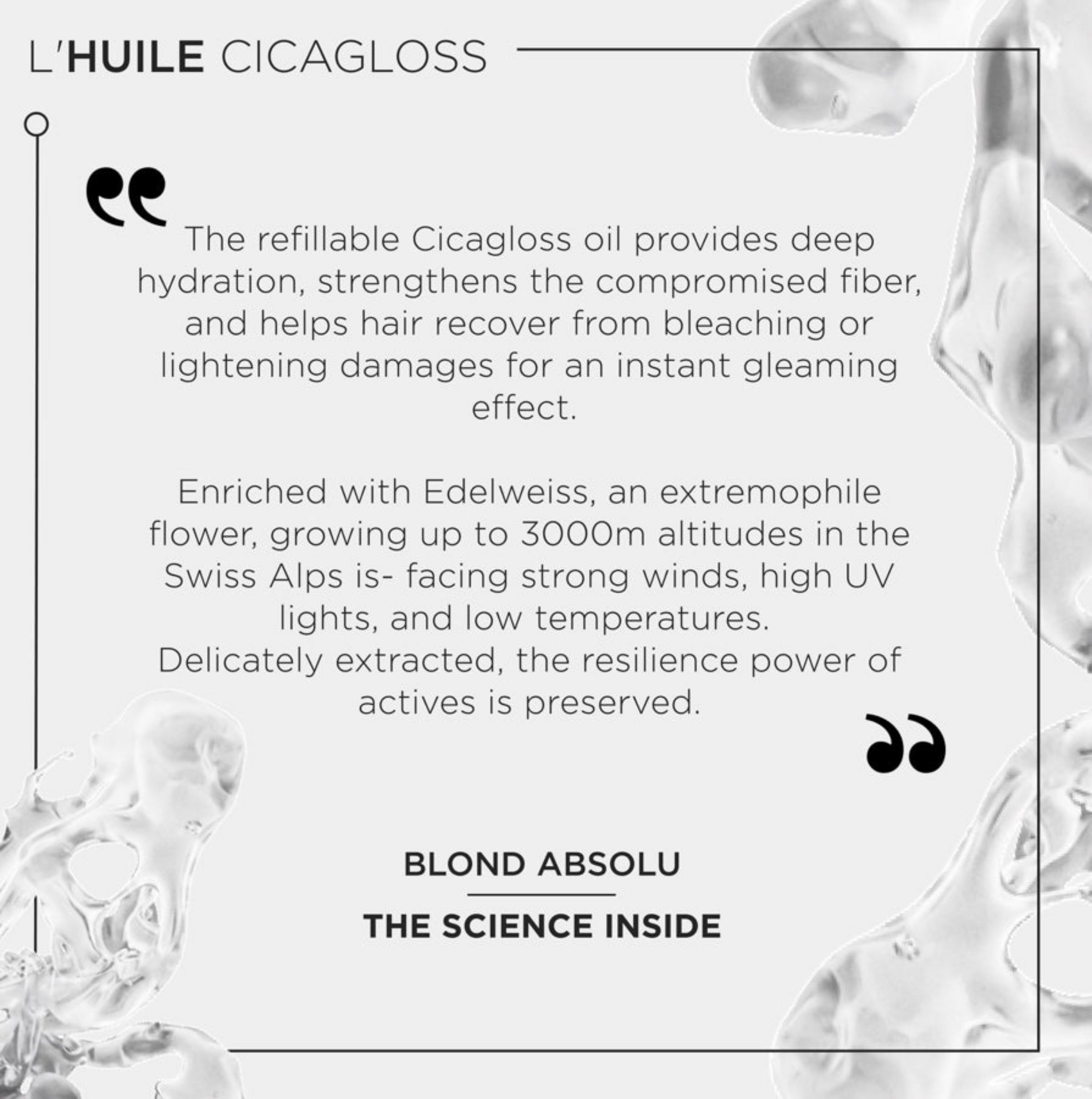 BLONDE ABSOLUTE REFILLABLE OIL 75ml