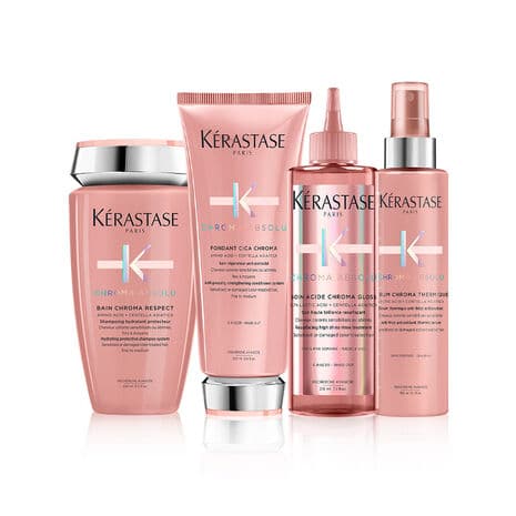 Kérastase Chroma Absolu For Fine Coloured Hair Bundle