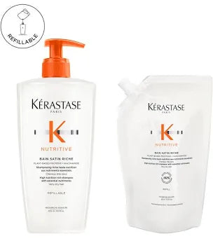 KERASTASE NUTRITIVE BAIN SATIN RICHE REFILL BUNDLE