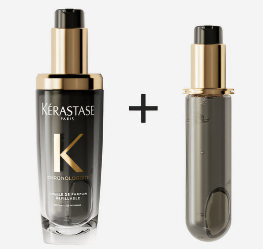 Kérastase Chronologiste Hair Oil + Refill 75ml Bundle