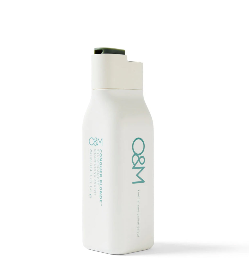 O&M CONQUER BLONDE SHAMPOO 250ml