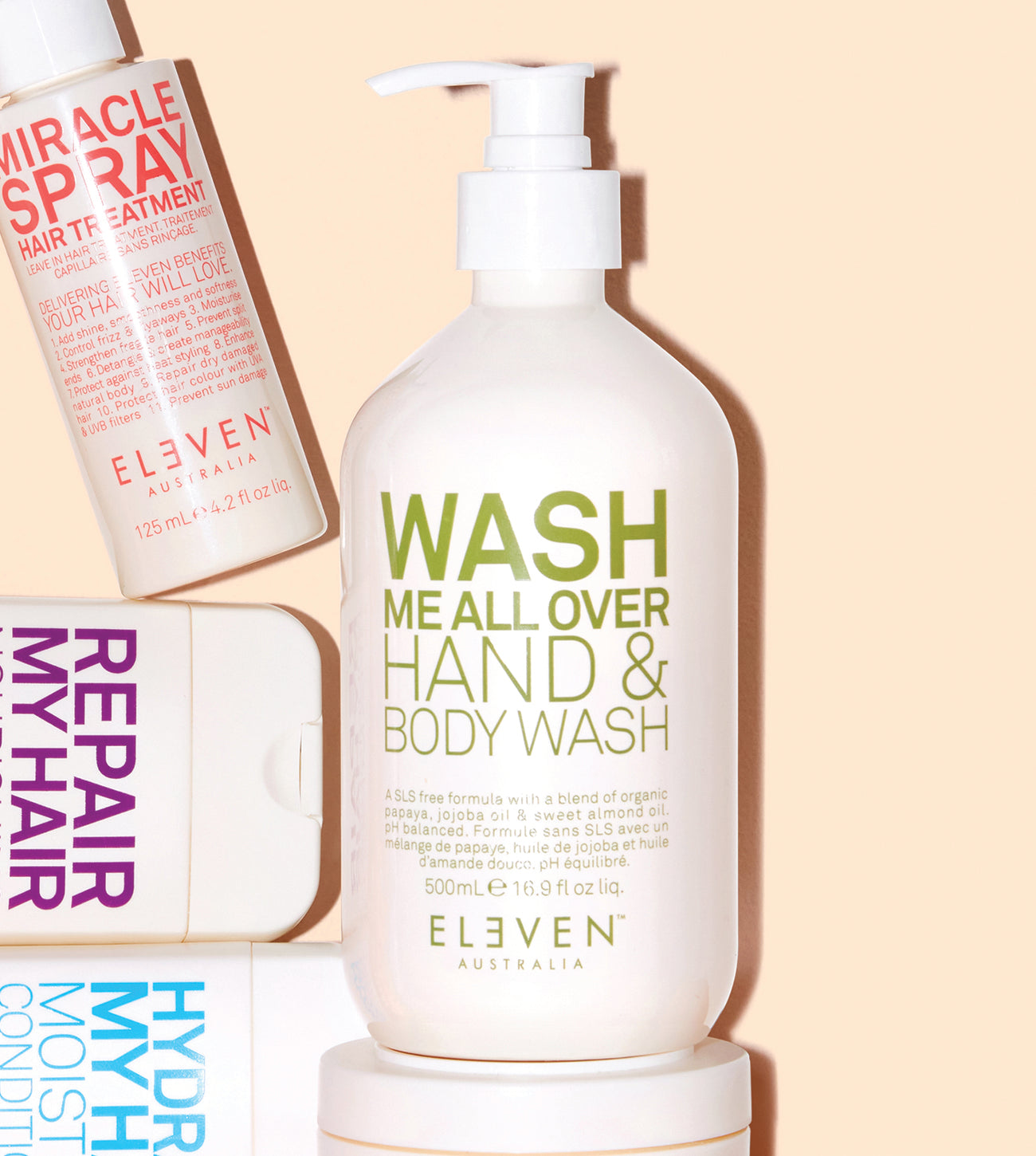 ELEVEN WASH ME ALL OVER HAND & BODY WASH 500ml