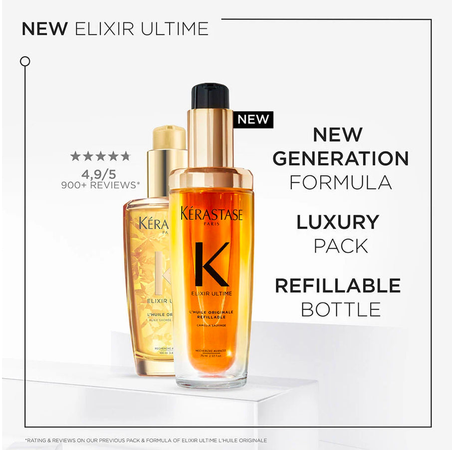 ELIXIR ULTIME REFILLABLE HAIR OIL 75ml
