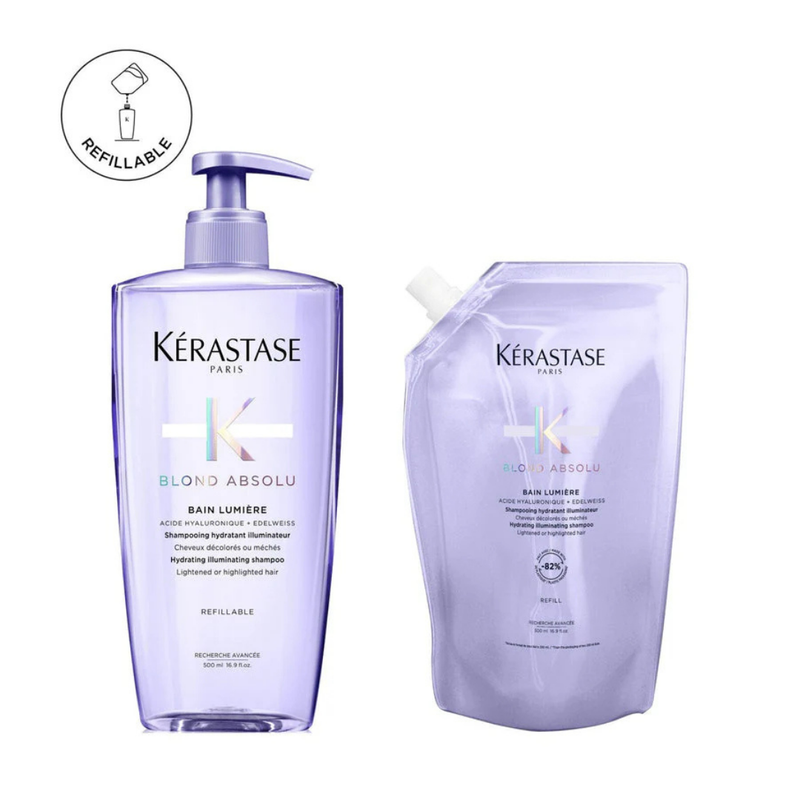 KERASTASE BAIN LUMIERE REFILL BUNDLE