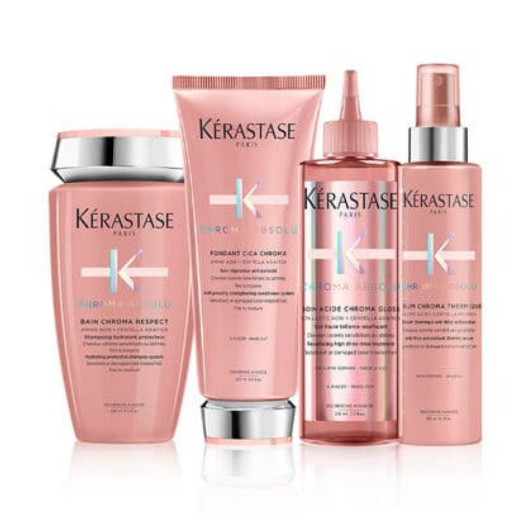 Kérastase Chroma Absolu For Fine Coloured Hair Bundle