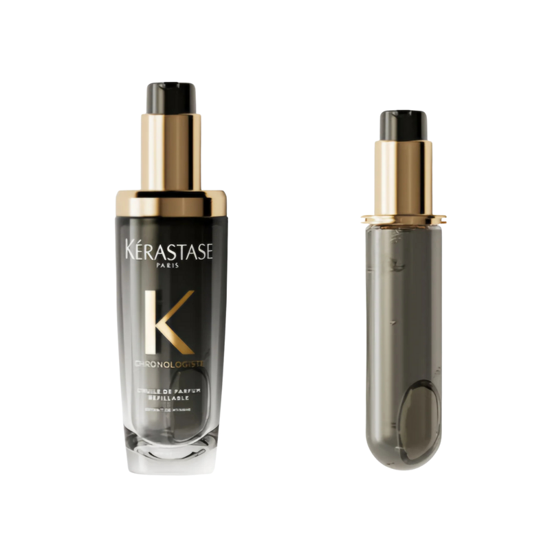 Kérastase Chronologiste Hair Oil + Refill 75ml Bundle