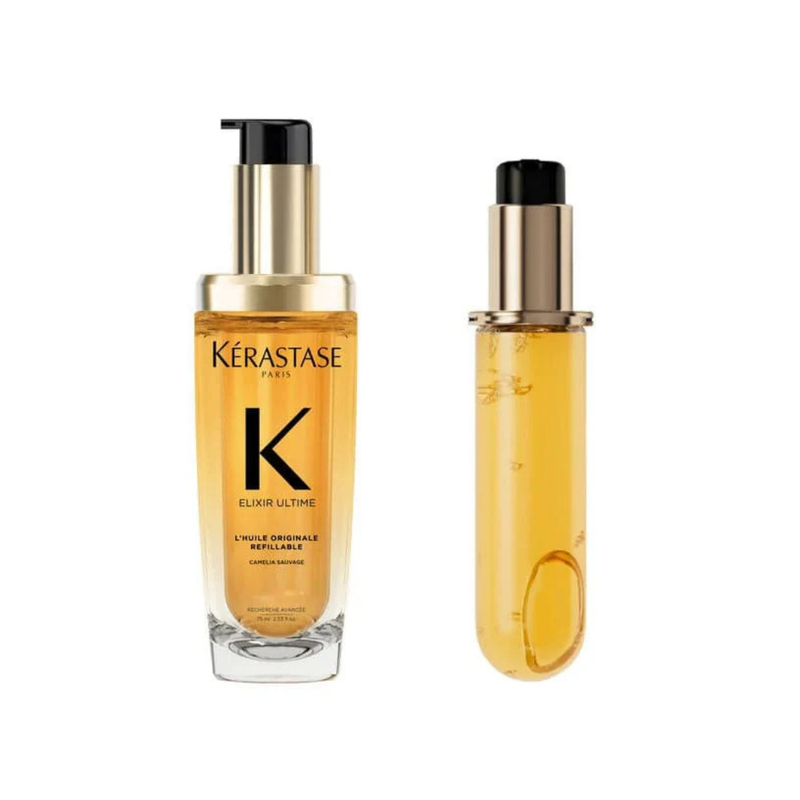 Kérastase Elixir Ultime Hair Oil + Refill 75ml Bundle
