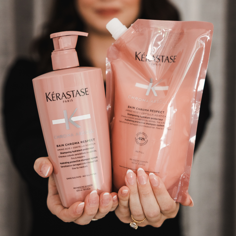 Kérastase Bain Chroma Respect Refill Bundle