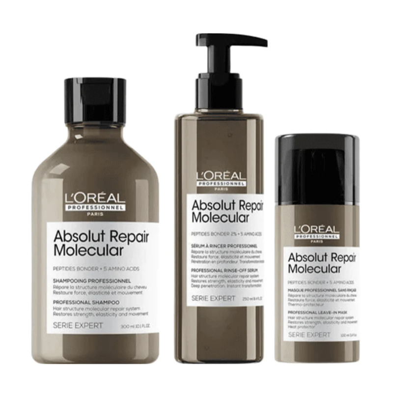 L'Oréal Professionnel Absolut Repair Molecular Trio Bundle