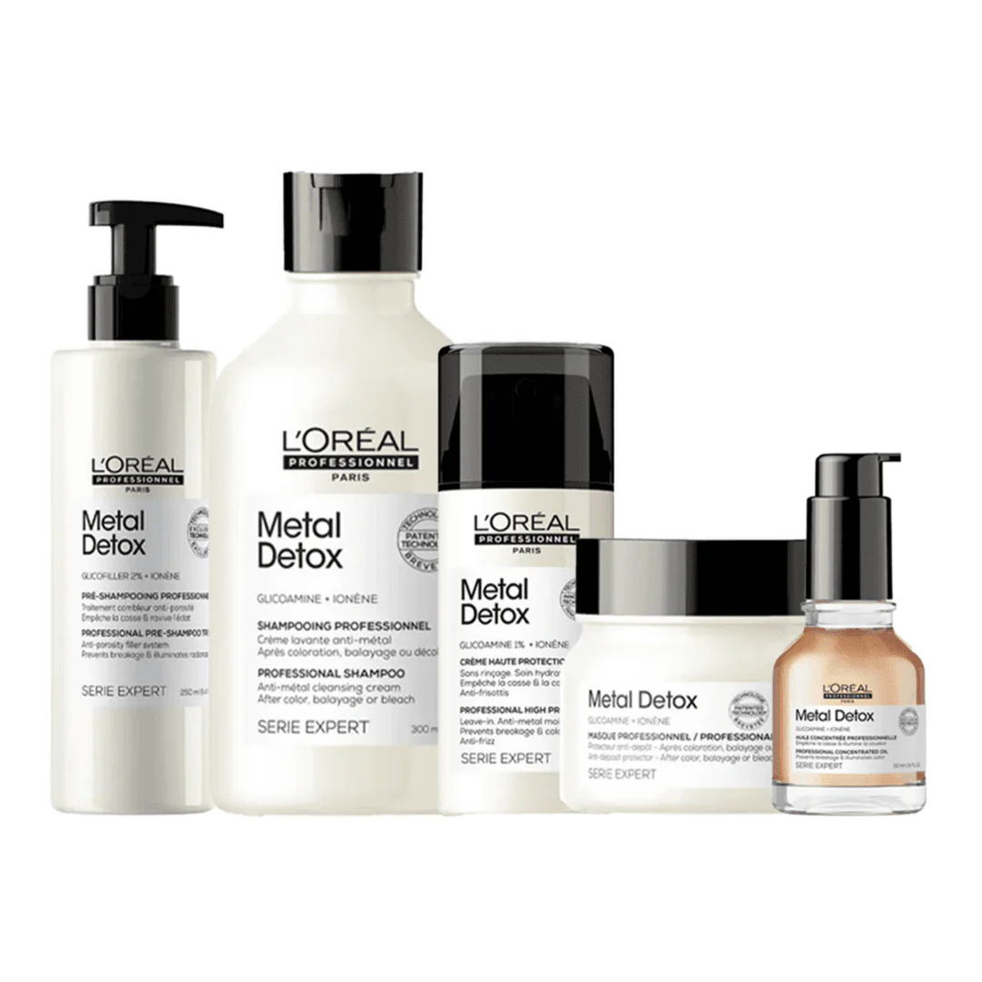 L'Oréal Professionnel Metal Detox 5 Step Bundle