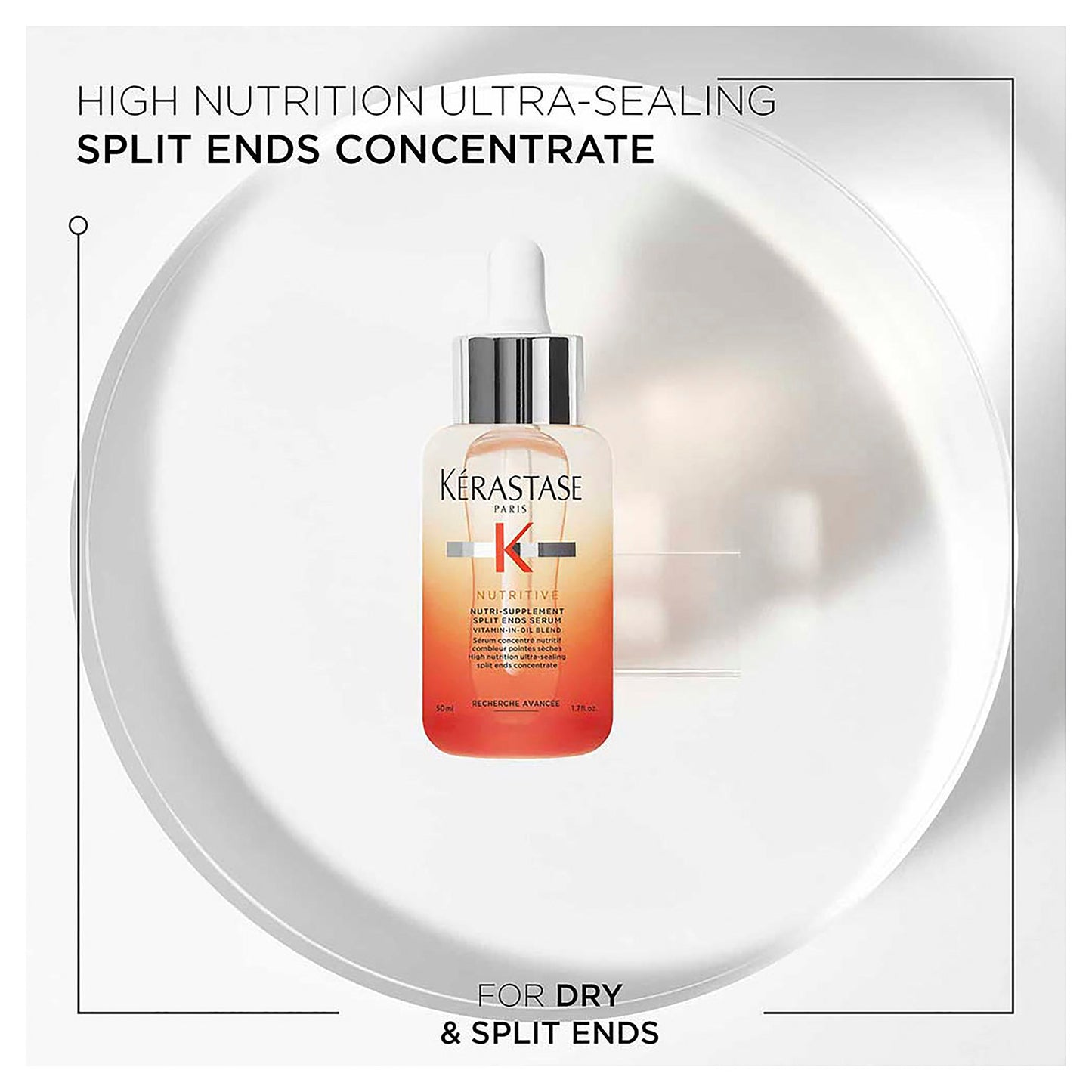 NUTRITIVE NUTRI-SUPPLEMENT SPLIT ENDS SERUM 50ml