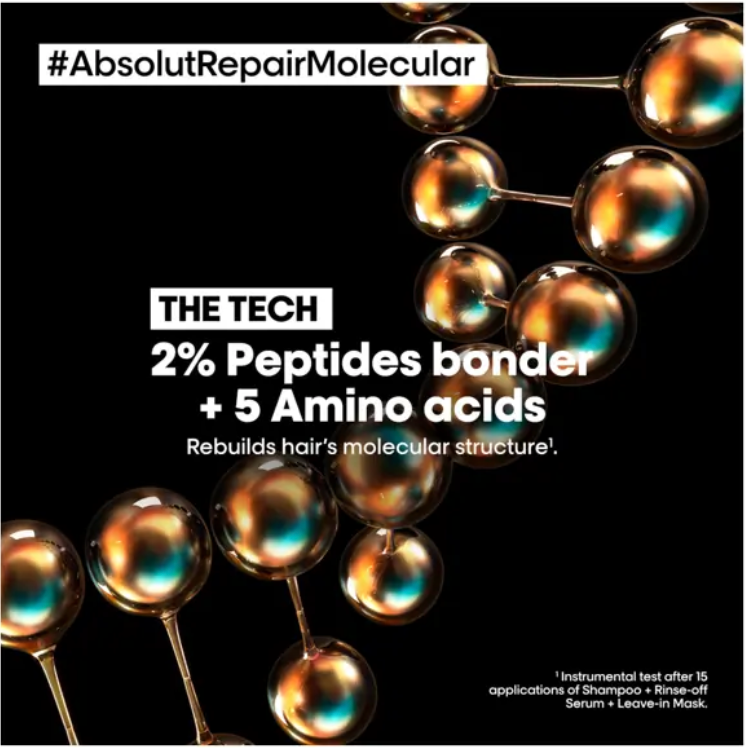 L'Oréal ABSOLUT REPAIR MOLECULAR LEAVE-IN 100ml