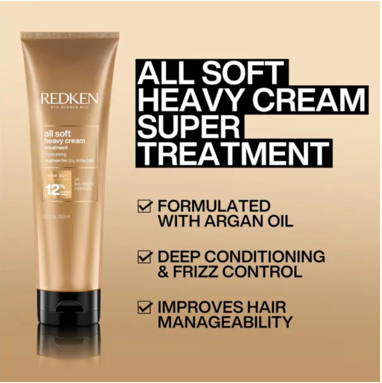 REDKEN ALL SOFT HEAVY CREAM 250ml