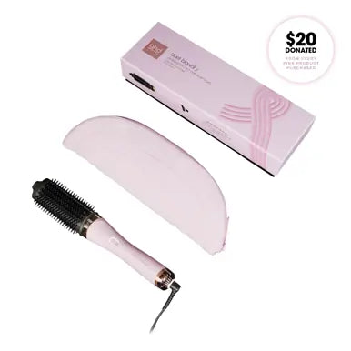 GHD DUET BLOWDRY HAIR DRYER BRUSH IN PINK SORBET