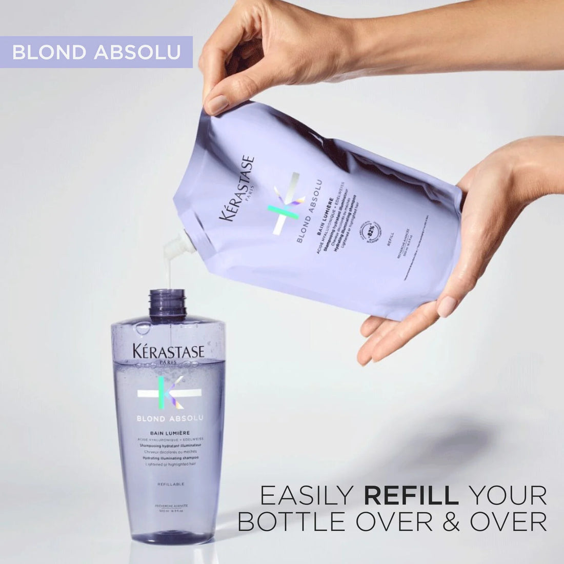 KERASTASE Bain Lumière 500mL Refill
