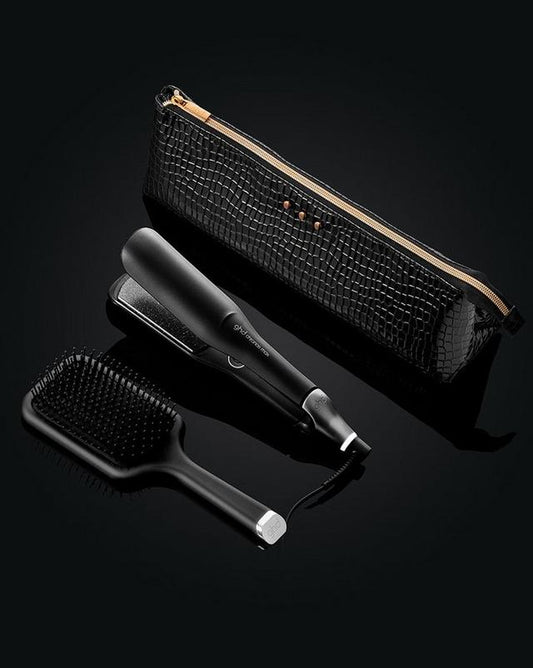 GHD CHRONOS MAX HAIR STRAIGHTENER GIFT SET WITH BAG & PADDLE BRUSH