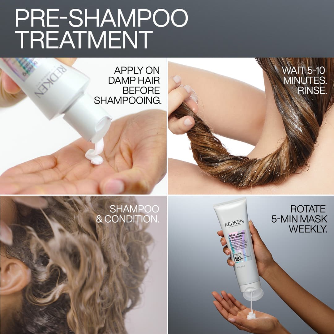 REDKEN ACIDIC BONDING CONCENTRATE PRE-SHAMPOO INTENSIVE TREATMENT