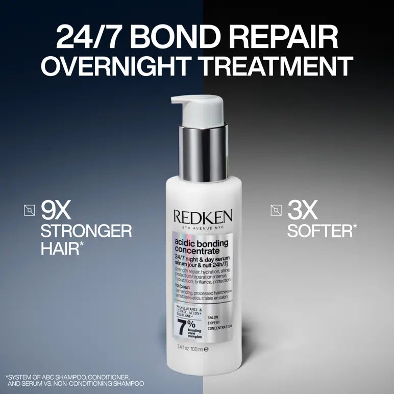 REDKEN ACIDIC BONDING CONCENTRATE 24/7 NIGHT & DAY SERUM